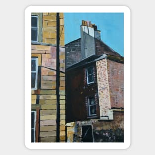 Glimpse of Morningside, Edinburgh Sticker